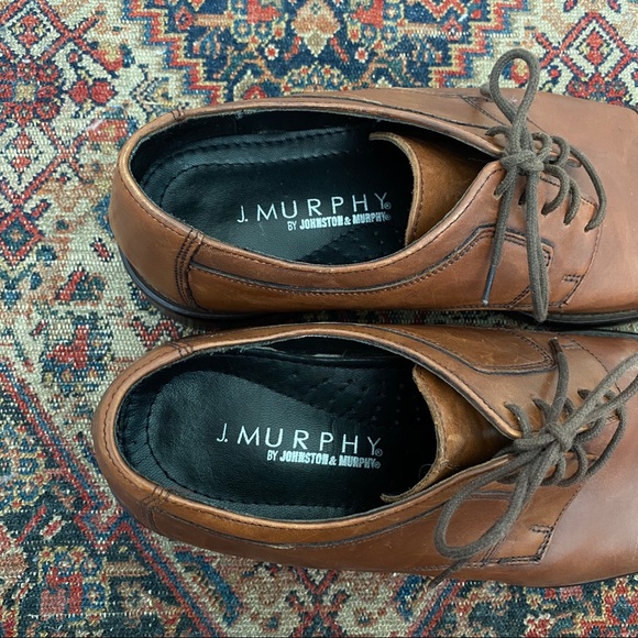 J Murphy Men’s Leather Dress Shoes - Picture 4 of 8